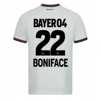 Billiga Bayer Leverkusen Victor Boniface #22 Borta fotbollskläder 2023-24 Kortärmad